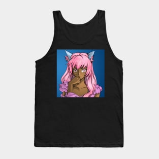 Black Girl Anime Tank Top